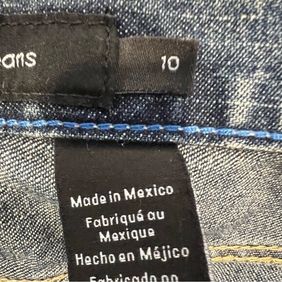 Calvin Klein Jeans Mid Rise Capri Rolled SZ 10 - Picture 6 of 6